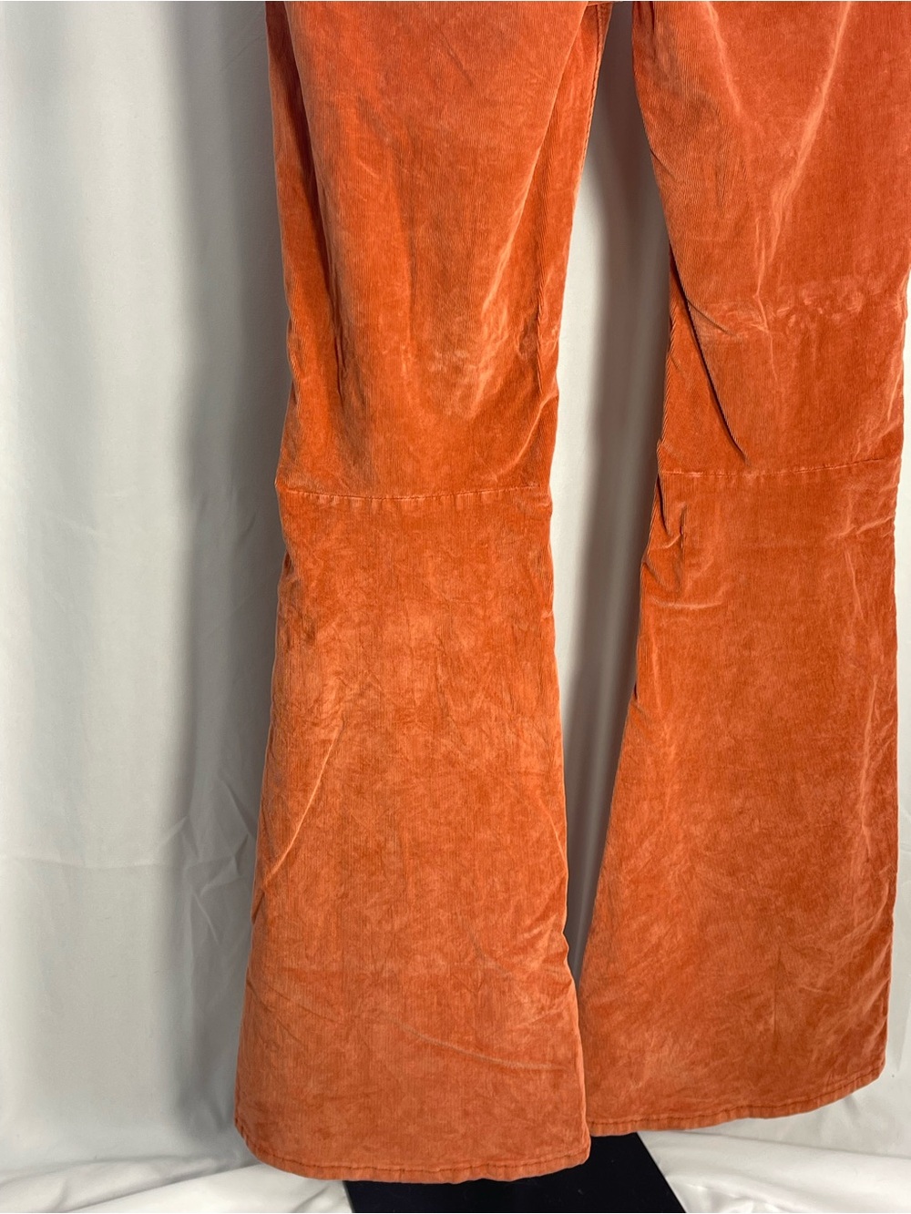 We The Free “Jayde Jean” in Rust Corduroy Flare Pants w/elastic waist! 70s boho - Picture 8 of 10
